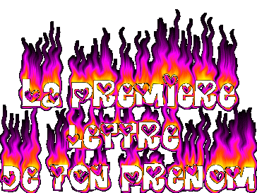 Quel est la premiere lettre de ton prenom ????